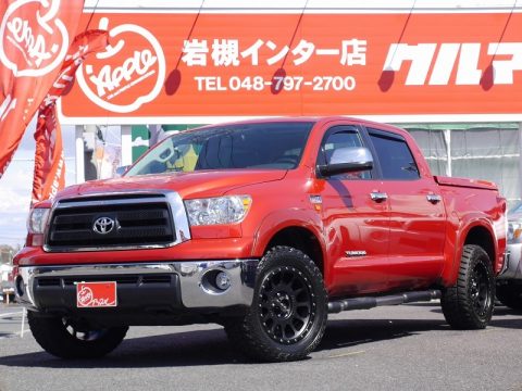 タンドラの希少なボディカラー「バルセロナレッド」滅多に見ないミッキートンプソン　ＢＡＪＡ　ＡＴＺ！